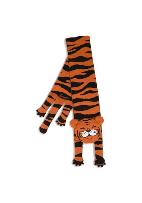 Cappello e sciarpa stampa tigre KENZO KIDS | K62152E10
